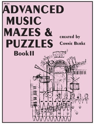 ADVANCED MUSIC MAZES AND PUZZLES BK 2