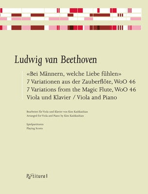 7 VARIATIONS FROM THE MAGIC FLUTE WOO46 FOR VIOLA/PIANO