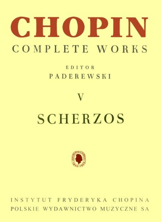 CHOPIN - SCHERZOS ED PADEREWSKI CW V