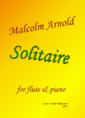 ARNOLD - SOLITAIRE FOR FLUTE/PIANO