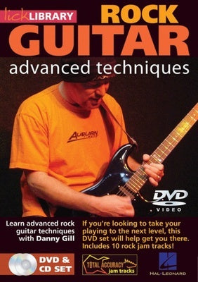 ADVANCED ROCK GUITAR DVD/CD