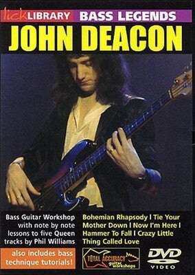 BASS LEGENDS JOHN DEACON  DVD