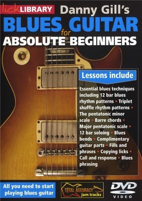 ABSOLUTE BEGINNER BLUES GUITAR DVD