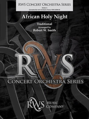 AFRICAN HOLY NIGHT FOR FULL ORCHESTRA FO3 SC/PTS