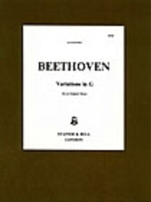 BEETHOVEN - VARIATIONS IN G WOO 77