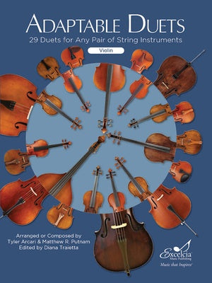 ADAPTABLE DUETS FOR VIOLIN