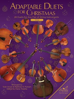 ADAPTABLE DUETS FOR CHRISTMAS VIOLA