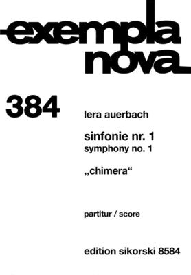 AUERBACH - SYMPHONY NO 1 CHIMERA STUDY SCORE