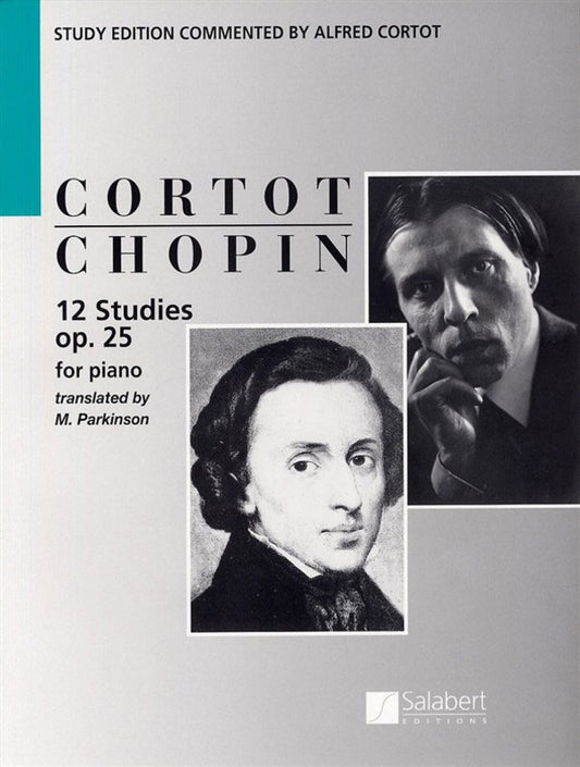 CHOPIN - 12 STUDIES OP 25 FOR PIANO ED CORTOT