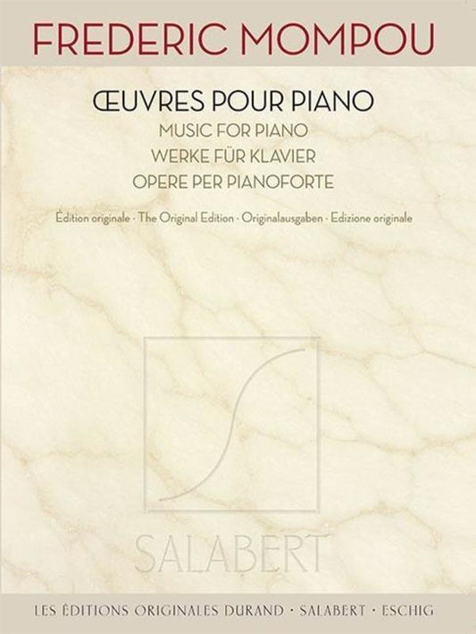 MOMPOU - WORKS FOR PIANO