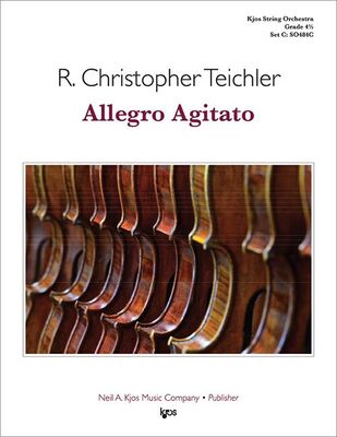 ALLEGRO AGITATO FOR STRING ORCHESTRA SO4.5 SC/PTS
