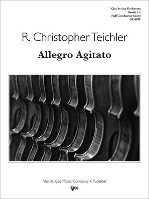 ALLEGRO AGITATO FOR STRING ORCHESTRA SO4.5 FULL SCORE