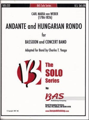ANDANTE AND HUNGARIAN RONDO BASSOON/CB SC/PTS