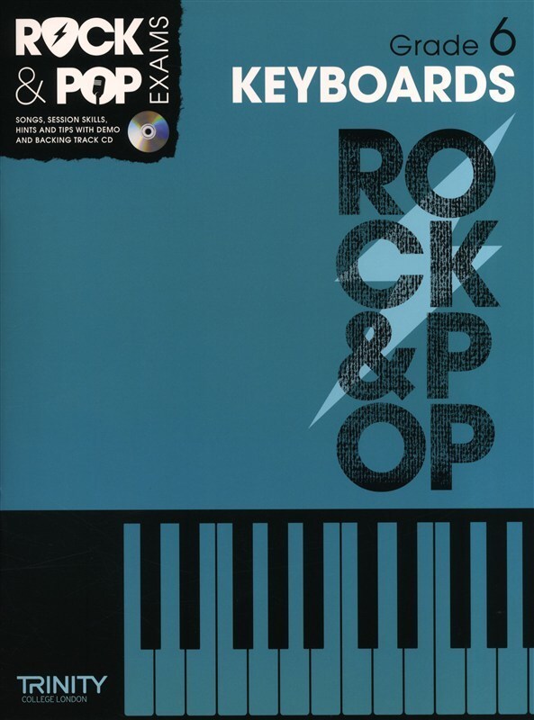 ROCK & POP EXAMS KEYBOARDS GR 6 BK/CD