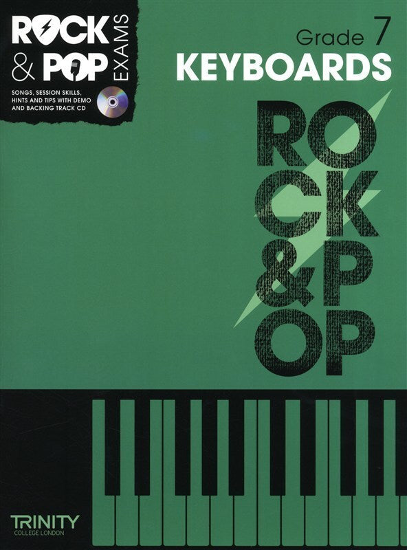 ROCK & POP EXAMS KEYBOARDS GR 7 BK/CD