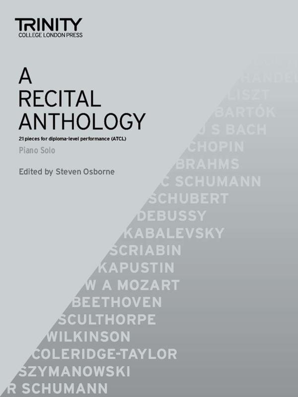 A RECITAL ANTHOLOGY FOR PIANO SOLO