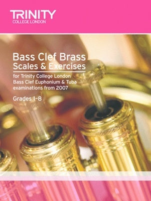 BASS CLEF BRASS SCALES AND EXERCISES GR 1 - 8