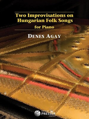 AGAY - 2 IMPROVISATIONS ON HUNGARIAN FOLK SONGS PIANO