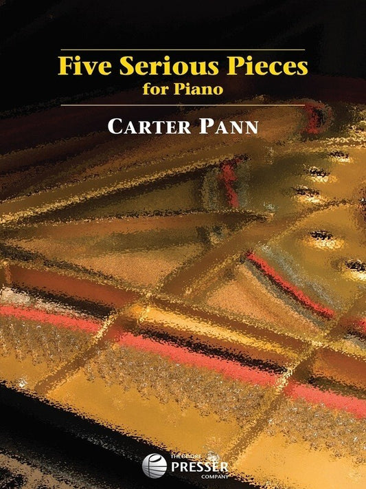 PANN - FIVE SERIOUS PIECES FOR PIANO