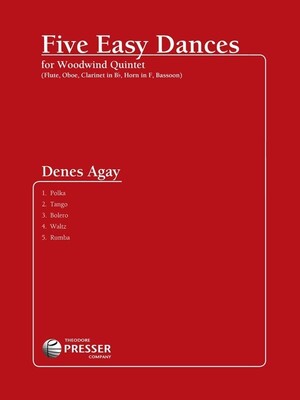 AGAY - 5 EASY DANCES WOODWIND QUINTET PARTS