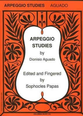 AGUADO - ARPEGGIO STUDIES FOR GUITAR ED PAPAS