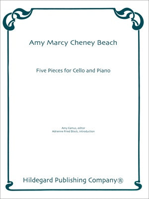 BEACH - 5 PIECES FOR CELLO AND PIANO