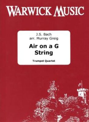 BACH - AIR ON A G STRING TRUMPET QUARTET SC/PTS