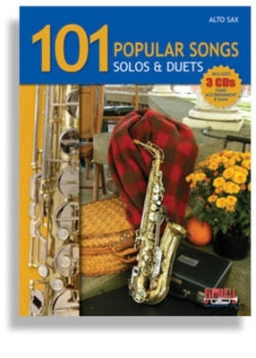 101 POPULAR SONGS ALTO SAX BK/3CD