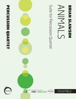 ANIMALS SUITE FOR PERCUSSION QUARTET BK/CD-ROM