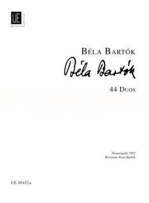BARTOK - 44 DUOS VOL 1 NOS 1-25 FOR 2 VIOLINS
