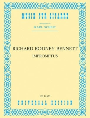 BENNETT - IMPROMPTUS FOR GUITAR