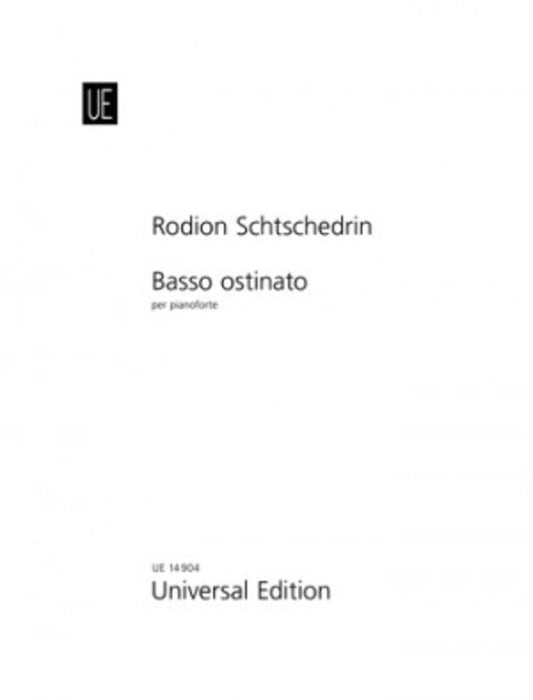 SHCHEDRIN - BASSO OSTINATO FOR PIANO