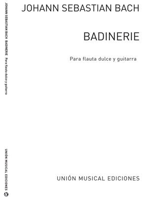 BACH BADINERIE FLUTE & GUITAR