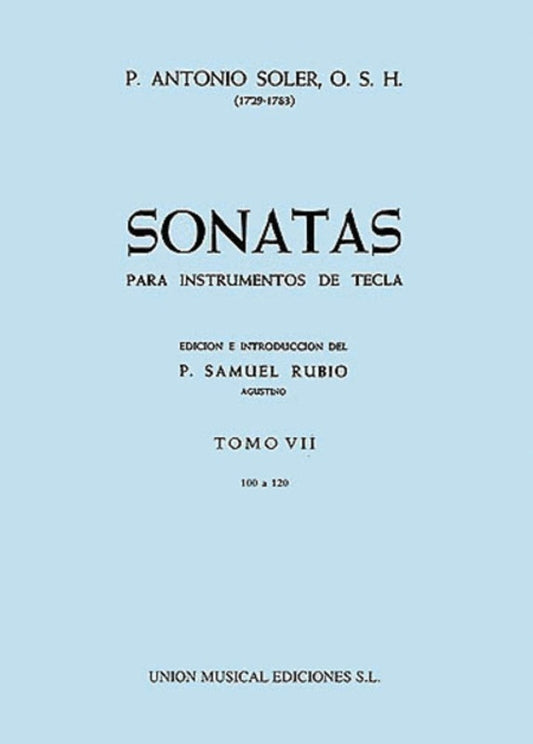 SOLER SONATAS VOL 7 PNO