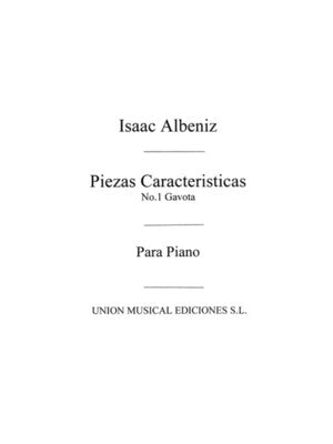 ALBENIZ GAVOTTE NO.1 FROM OP.92 PNO(ARC)