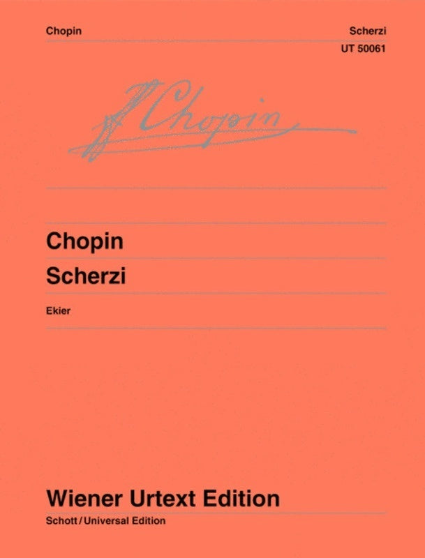 CHOPIN - SCHERZOS URTEXT