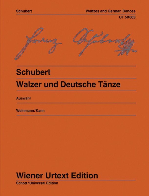 SCHUBERT - WALTZES AND GERMAN DANCES