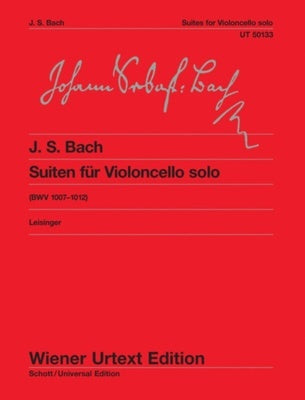 BACH - 6 SUITES BWV 1007-1012 CELLO URTEXT