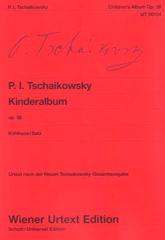 TCHAIKOVSKY - CHILDRENS ALBUM OP 39 URTEXT