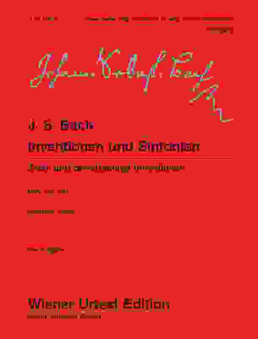 BACH - INVENTIONS TWO AND THREE PART URTEXT NEW EDITION