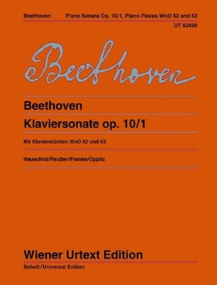 BEETHOVEN - PIANO SONATA C MINOR OP 10 NO 1