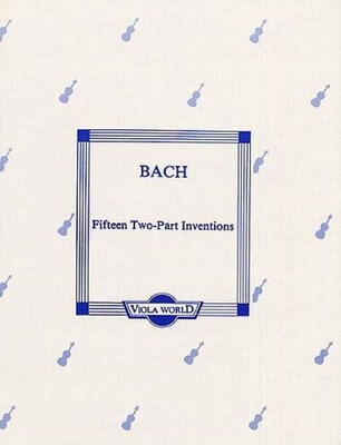 BACH - 15 2 PART INVENTIONSFOR 2 VIOLAS