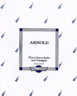 3 OCTAVE SCALES & ARPEGGIOS FOR VIOLA