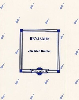 BENJAMIN - JAMAICAN RUMBA VIOLA/PIANO