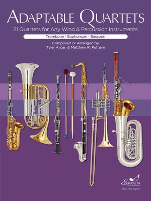 ADAPTABLE QUARTETS FOR TROMBONE/BASSOON/BARITONE BC