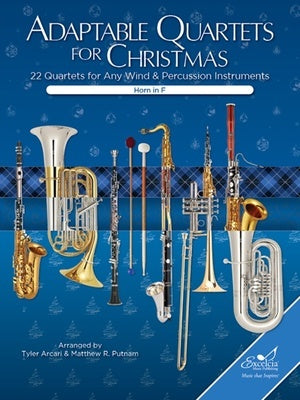ADAPTABLE QUARTETS FOR CHRISTMAS FRENCH HORN