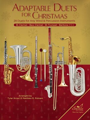 ADAPTABLE DUETS FOR CHRISTMAS CLARINET/TRUMPET