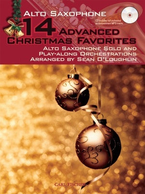 14 ADVANCED CHRISTMAS FAVORITES ALTO SAX BK/CD