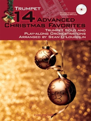 14 ADVANCED CHRISTMAS FAVORITES TRUMPET BK/CD