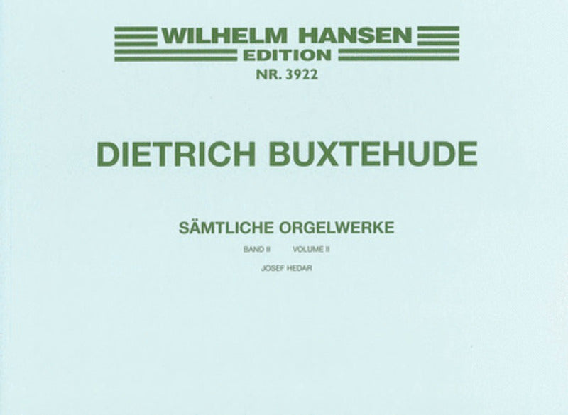 BUXTEHUDE ORGAN WORKS VOL.2